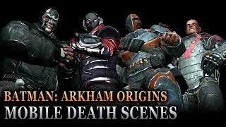 Batman: Arkham Origins Mobile - Death Scenes