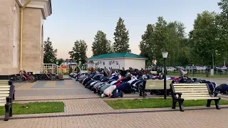 Гает-намаз на Курбан-байрам. Казань. Мечеть «Ахмадзаки»