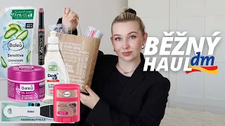 BĚŽNÝ DM HAUL 🛒 | Denkmit, Balea, Visiomax | 🧼💄Úklid, jídlo, kosmetika a radůstky