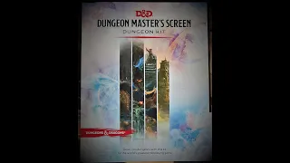 Dungeon Master's Screen Dungeon Kit Review