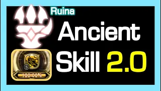 Ruina [2.0] Ancient Skill / New Gauge% info (5 skills) / Dragon Nest Korea (2023 July)