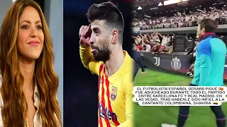 GERARD PIQUÉ ABUCHEADO EN LAS VEGAS POR LO QUE LE HA HECHO A SHAKIRA