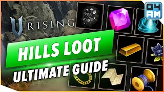 V Rising - Silverlight Hills Ultimate Resource Farming Guide - Get Them FAST