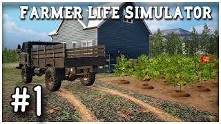 I STARTED MY NEW FARM || FARMER LIFE SIMULATOR #1