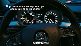 Skoda Superb 2013 активация ассистента усталости, прошивка рейки и активация скрытых функций