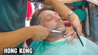 💈 2nd Generation Barber Works In Authentic 1960s Hong Kong Alleyway Barbershop | Oi Kwan Barbers