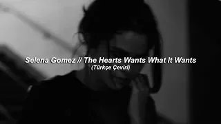 Selena Gomez // The Heart Wants What It Wants (Türkçe Çeviri)