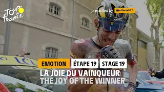 Winner's emotion - Stage 19 #TDF2022