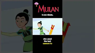 The Ultimate Mulan Recap for Kids in 60 Seconds | Educational and Entertaining! #disney #shorts