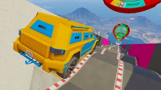 MEGA RAMPA 1.000.000% IMPOSIBLE! AGUJEROS SORPRESA!! - GTA V ONLINE