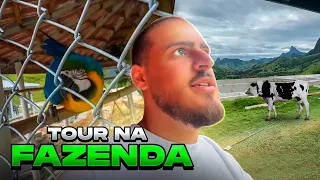 TOUR PELA FAZENDA MILIONÁRIA DO JONVLOGS ft Cabritoz e Mayara