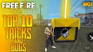 Top 10 New Tricks In Free Fire | New Bug/Glitches In Garena Free Fire #101