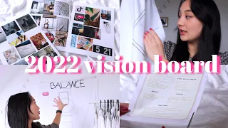 WIE DU DEINE ZIELE WIRKLICH ERREICHST | Vision Board 2022