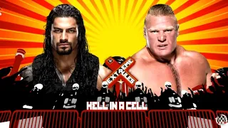 Roman Reigns Vs Brock Lesnar Hell In A Cell Full WWE Match Gameplay Highlights | #wwe #wwz