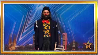 Ready to laugh with this mime? | Auditions 1 | Spain's Got Talent 2019