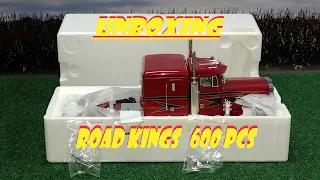 1:18 Peterbilt 359 truck, Red - Road Kings Limited Edition 600 Pcs. Unboxing