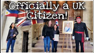 BECOMING A BRITISH CITIZEN | MY CITIZENSHIP CEREMONY IN LEEDS | RicarikzeS