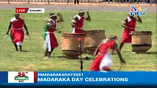 Madaraka Day: Burundi drummers' performance in Kisumu