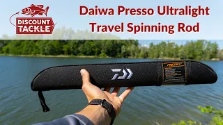 Catch Fish Anywhere With the Daiwa Presso Ultralight Travel Spinning Rod