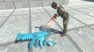 Blue Lobster vs ALL UNITS ARBS Animal Revolt Battle Simulator