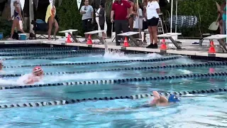 10/06/2023 Kaii Winkler 100m fly 53:38 (25 meter pool) High School meet.