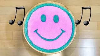 Tufting a Smiley Rug (ASMR Beat)