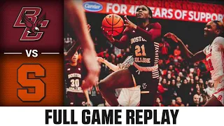 Boston College vs. Syracuse Full Game Replay | 2022-23 ACC Women’s Basketball