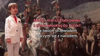 Mazurek Dąbrowskiego - Hymn Polski w wykonaniu Michała