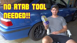 How to replace rear trailing arm bushings on a BMW e36 (without a RTAB tool, Torque specs included)