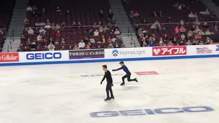 Nathan Chen - FS run-through - Skate America 2019 practice - 10/17/19