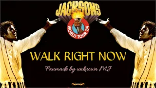 The Jacksons - Walk Right Now Live Victory Tour 1984 (Fanmade)