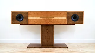 Making A Modern Console Stereo - Woodworking