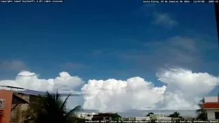 Cumulonimbus - Cumulonimbus clouds Visible From Paulista-PE - 29 Jan 2016.