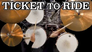 Ticket To Ride | Drum Cover | Isolated