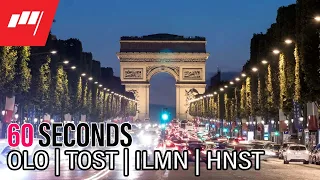 ⏱️60 Seconds $OLO $TOST $ILMN $HNST more @MarketRebels 🇫🇷 #shorts