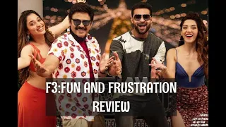 F3 : Fun & Frustration Movie Review (2022) From Hirakate