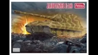 Amusing Hobby 1/35 E -100 Jagdpanzer Xmas build part 5