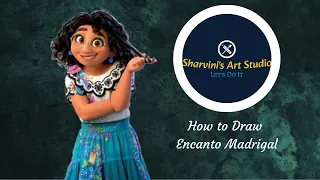 Drawing of Encanto Character Madrigal | Sharvini' Art Studio | #Sharvini's Art Studio