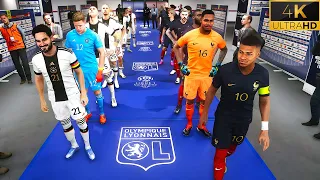 PES 2021 NEW Ultra Realism Graphic and Sound Mod | France vs Germany | PES 2024 Patch | 4K