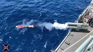 Mk-46 torpedo launch