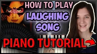 How To Play "LAUGHING SONG" [Die Fledermaus] Strauss - Easy Piano (Synthesia) [Piano Tutorial] [HD]