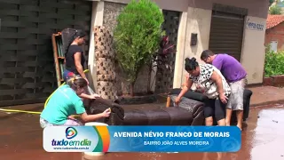 Tudo Em Dia visitou áreas atingidas pela tempestade em Capinópolis