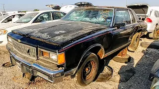 1986 Caprice Classic Landau 2 Door Box Chevy Junkyard Find