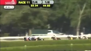 Watch Capo Bastone (Street Boss) win the G1 King's Bishop Stakes at Saratoga, USA, 2013