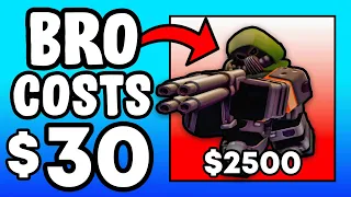 Does $2500 Robux BEAT WAVE 100?! (The House Tower Defense)