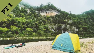 Secluded on the BUFFALO NATIONAL RIVER/ KAYAK CAMPING