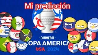 Predicción copa América 2024 #countryballs #viral #polandball #countrycup