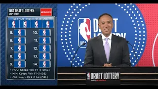 2021 NBA Draft Lottery results 👀 | NBA on ESPN