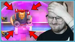 🤡 CYBER BULLING IN 1 LVL / Clash Royale