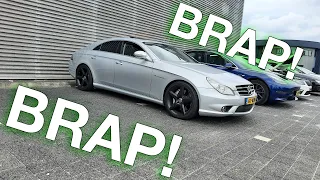 Mercedes #cls55 AMG W219 - Driveby #raw Brutal V8 Exhaust #sound !